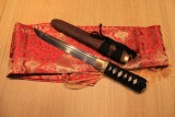 日本T10烧刃武士短刀