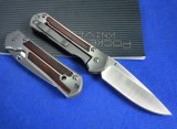 Chris Reeve克里斯里夫sebenza 21钛柄战术折刀（可可菠萝木）