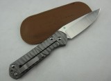 Chris Reeve克里斯里夫sebenza 21钛柄战术折刀（波纹）