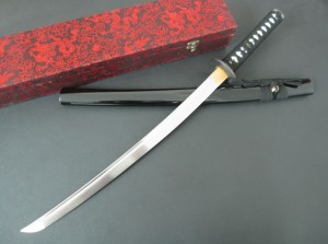 中号六武士日本武士刀.太阳镡