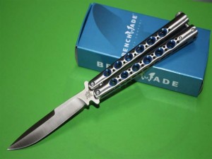 Benchmade蝴蝶BM42甩刀(蓝龙升级版）