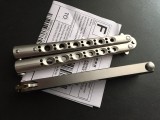 Benchmade经典钛柄蝴蝶甩刀BM42 （复刻版， 蝴蝶标）