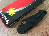 Spyderco PC2 战术折刀-黑刃