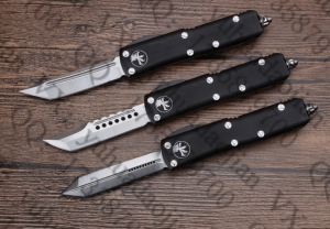 Microtech 美国微技术UTX85 直跳刀  双锋刃