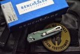 巨力版Benchmade蝴蝶485-171Valet侍者紫罗兰钛柄EDC大马士革折刀