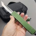 Microtech 美国微技术绿柄蜂窝UT 121 直跳刀（三款刃）