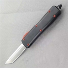 Microtech 美国微技术红魔UTX85 直跳刀D2钢方头刃