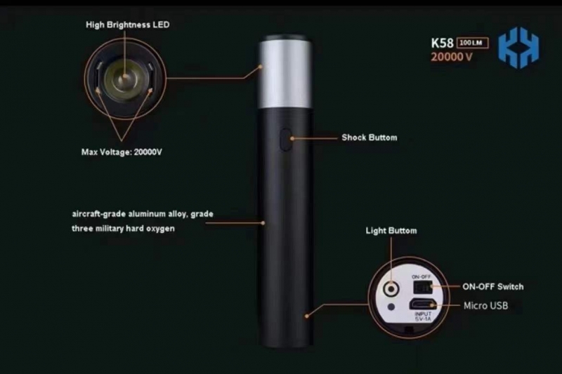 K58，K59强光手电电棒