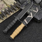 2026最新高品质款Extrema Ratio 意大利极端武力 马克II MK2.1 经典改良版沙色柄黑色虎纹战术直刃  MK2.1是对经典的重新诠释，是对一位老兵的致敬，是对二战中分布最广、使用最广泛的战争匕首之一的重新设计：马克2。Extreme Ratio参与了这一雄心勃勃的项目，其目的是保持原始版本的独特特性，仅对功能进行修改，以提高性能。叶片采用钴不锈钢，其他部件采用AISI 303和A